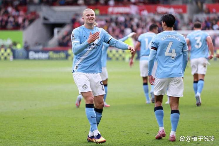 热闻|哈兰德双响，10轮狂轰13球！曼城3-1伯恩茅斯升英超第二