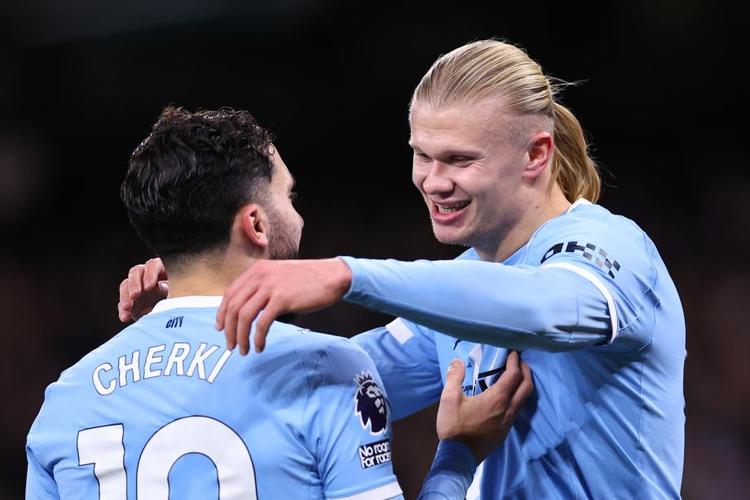 【英超】曼城3比1伯恩茅斯 哈兰德梅开二度