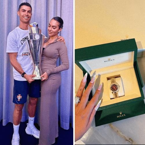 C罗送乔治娜生日礼物：一块价值超5.7万美元的劳力士